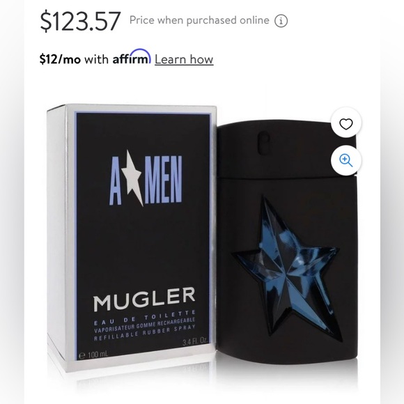Angel by Thierry Mugler, (A*men) 3.4oz EDT - Picture 4 of 6